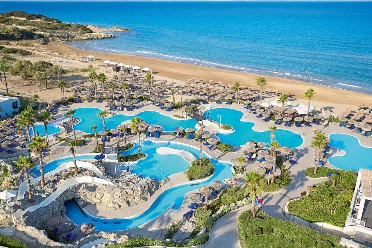 Grecotel Luxme Palms At Riviera Olympia & Aqua Park Loutrá Killínis Extérieur photo